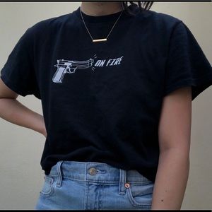 Brandy Melville rare OnFire T shirt